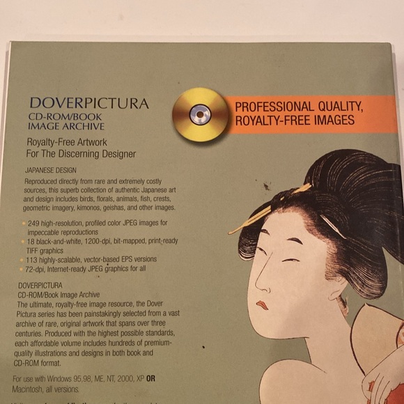 NWT “Japanese Design” Softcover with CD - Picture 2 of 3